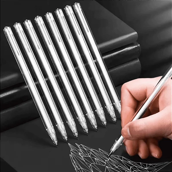 Caneta Gel Branca 0.9mm