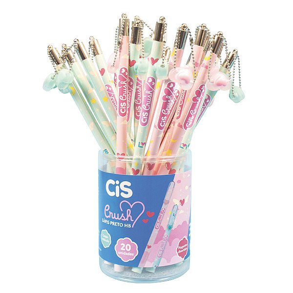Lápis HB Crush com Pingente