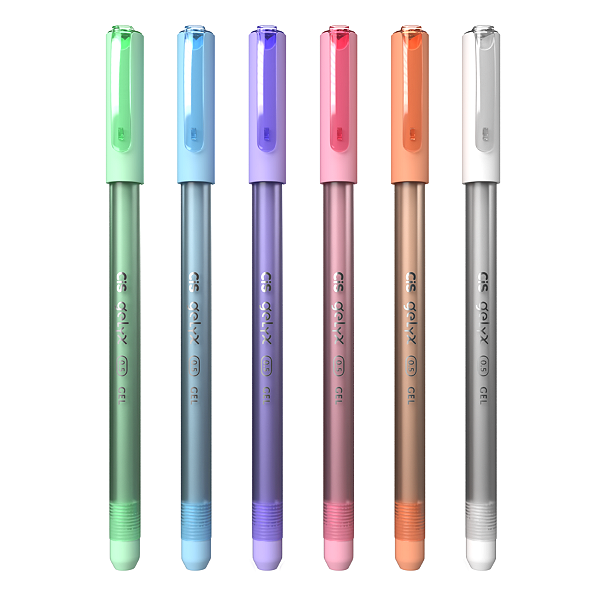 Caneta Gel Gelyx 0.8mm • Cores Pastel
