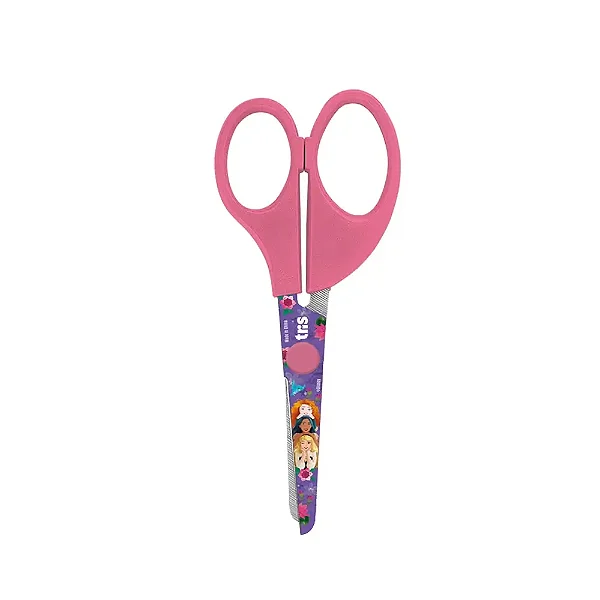 Tesoura Escolar Disney Princesa 13 cm
