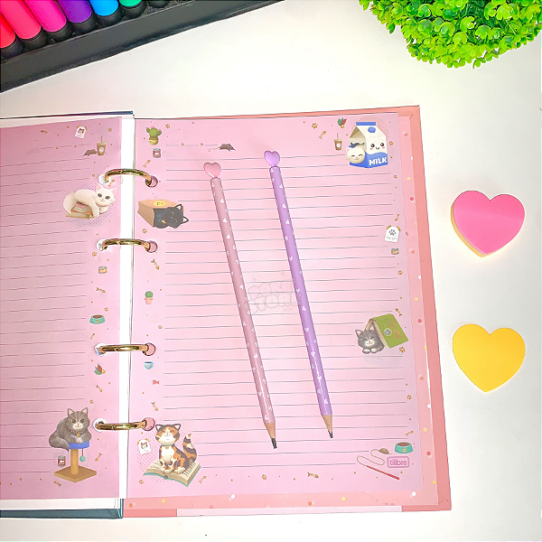 Lápis HB com Ponteira Coração