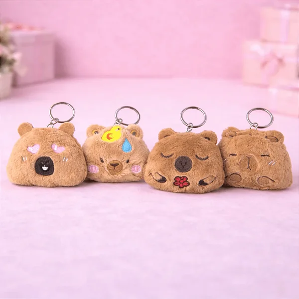 Chaveiro de Pelúcia Capivara