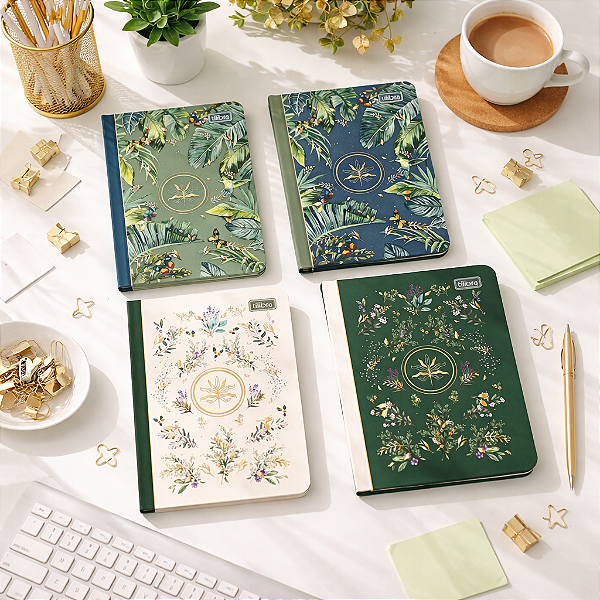 Mini Caderneta Grampeada Naturalis 32F