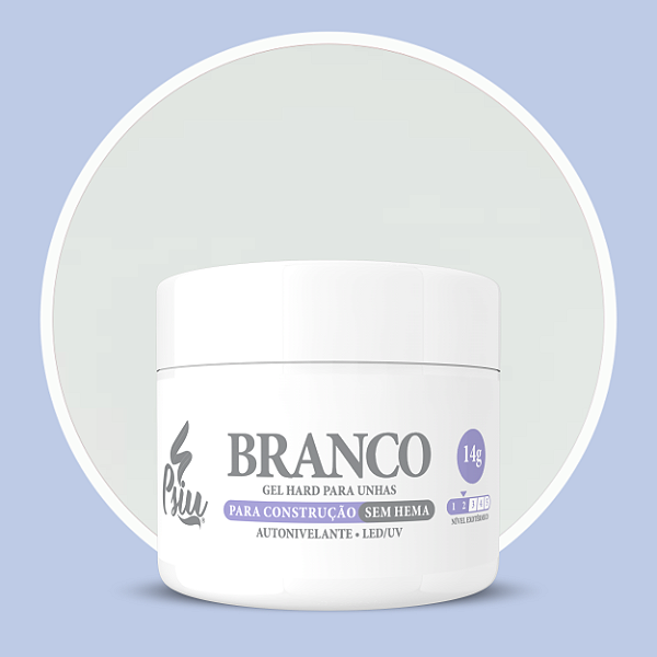 Psiu - Gel Hard Branco 14g