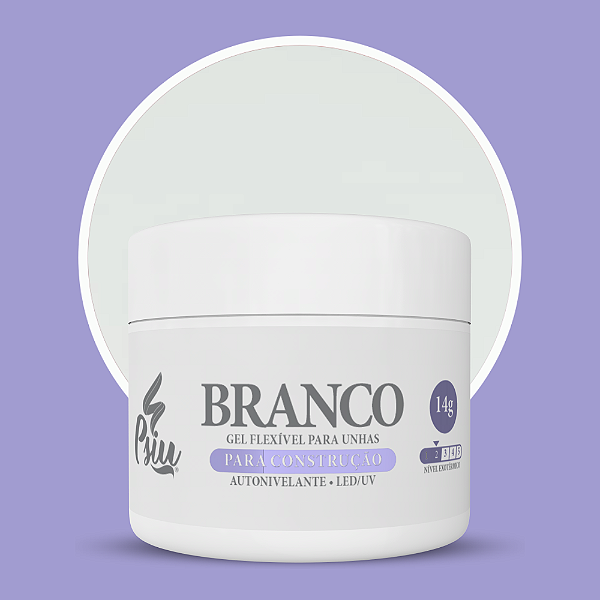 Psiu - Gel Hard Branco 14g