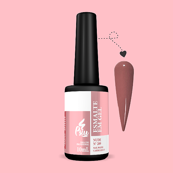 Psiu - Esmalte em Gel Led/UV 289 Nude 10ml