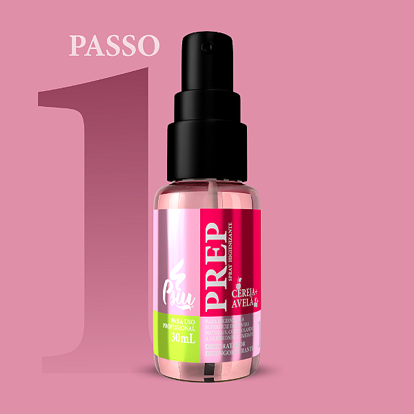 Psiu - Mini Prep Rosa Cereja + Avelã 30ml