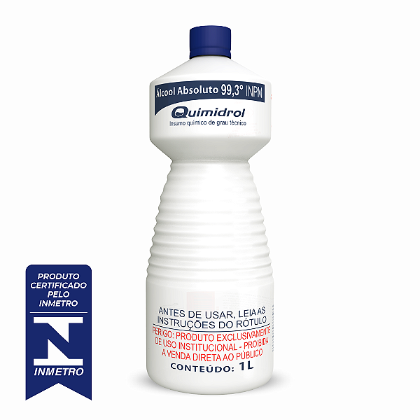 Álcool Absoluto 1 Litro