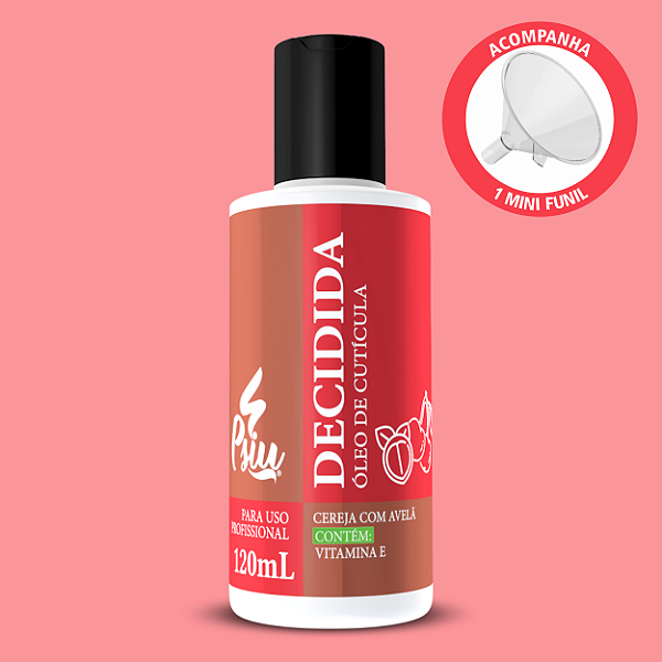 Psiu - Refil Óleo de Cutícula Decidida 120ml