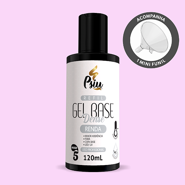 Psiu - Refil Gel Base Dense Renda 120ml