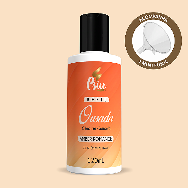 Psiu - Refil Óleo de Cutícula Ousada 120ml