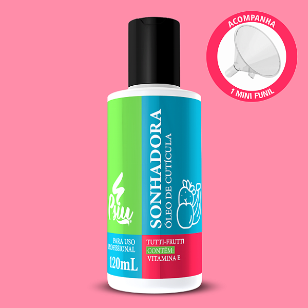 Psiu - Refil Óleo de Cutícula Sonhadora 120ml