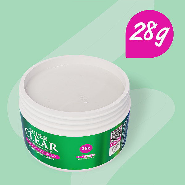 Psiu - Gel Hard Super Clear 28g (Nova Gramatura)