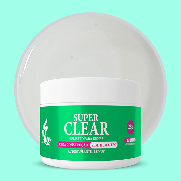 Psiu - Gel Hard Super Clear 28g