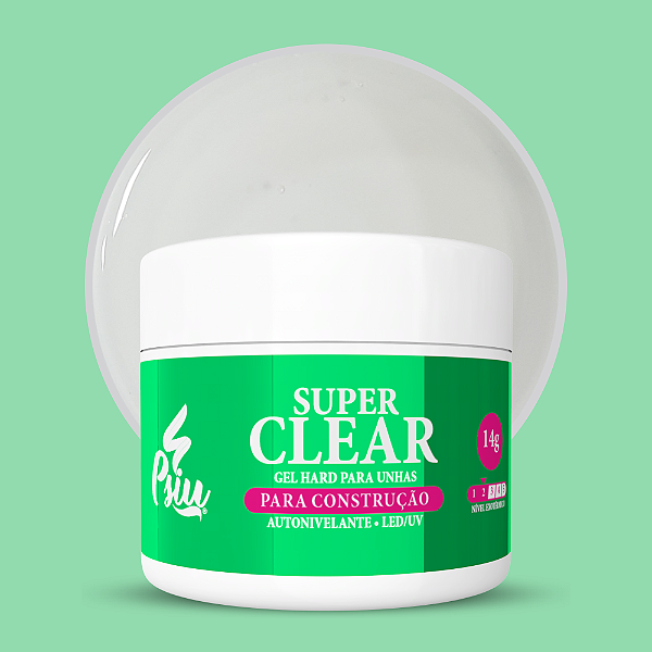 Psiu - Gel Hard Super Clear 14g