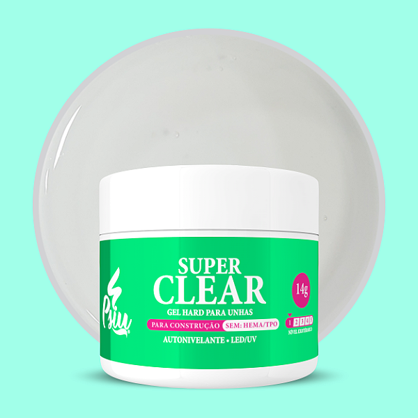 Psiu - Gel Hard Super Clear 14g