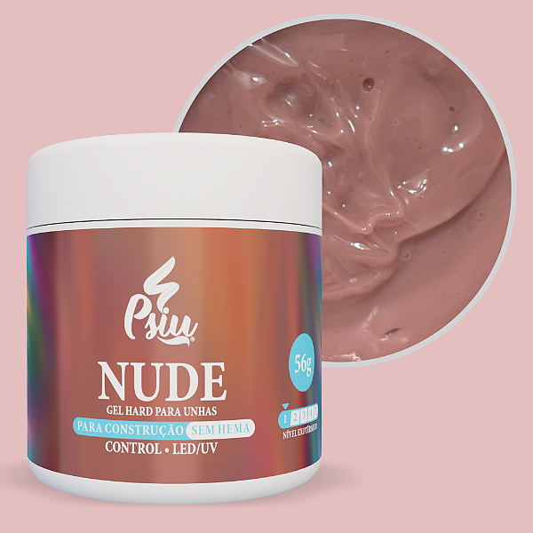 Psiu - Gel Hard Nude Control 56g