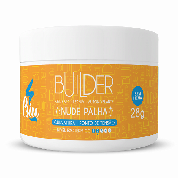 Psiu - Gel Linha Builder Nude Palha 28g