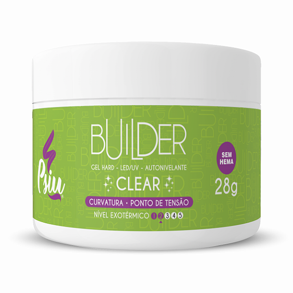 Psiu - Gel Linha Builder Clear 28g