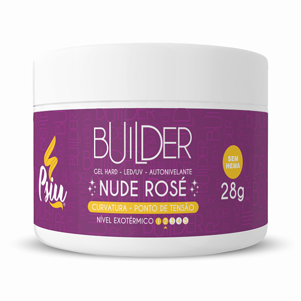 Psiu - Gel Linha Builder Nude Rosé 28g