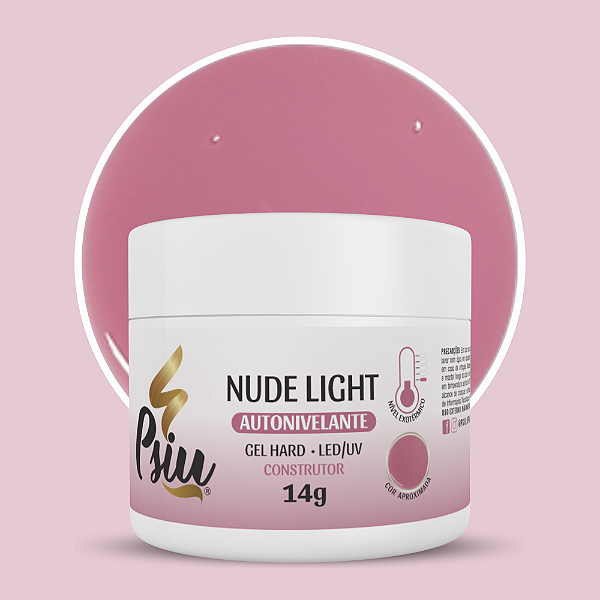 Psiu - Gel Hard Nude Light 14g