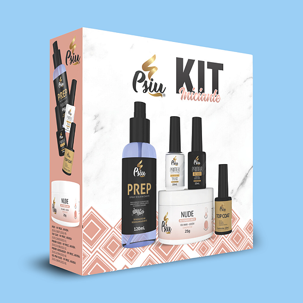 Psiu - Kit Iniciante 5 Produtos Nude
