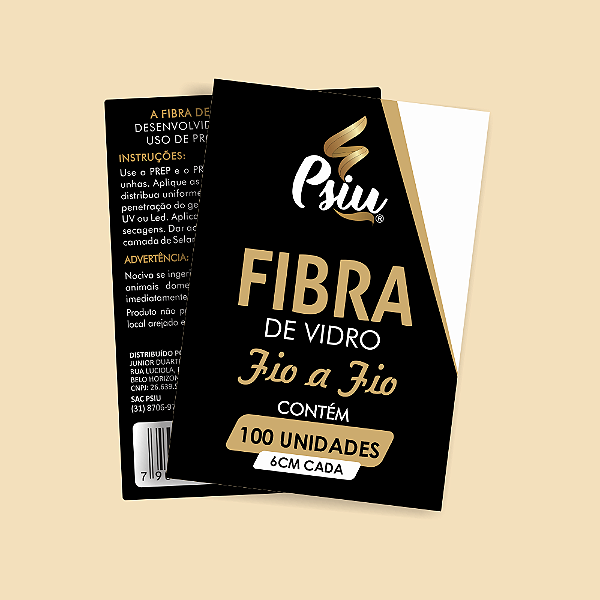 Psiu - Fibra Fio a Fio c/ 100 unidades
