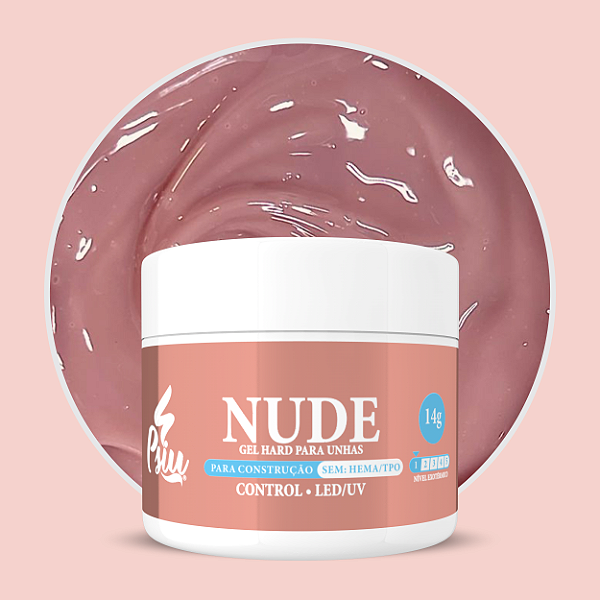 Psiu - Gel Hard CONTROL Nude 14g