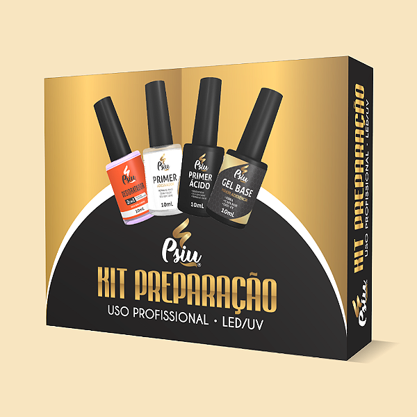 Psiu - Kit Preparação 4 Produtos 10ml