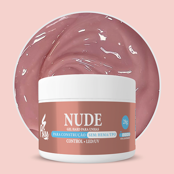 Psiu - Gel Hard CONTROL Nude 28g