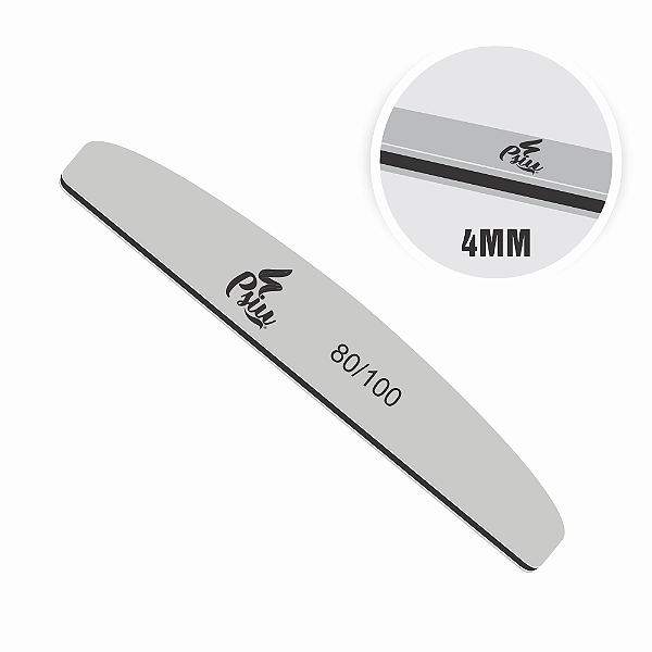 Psiu - Lixa Boomerang 4mm 80/100