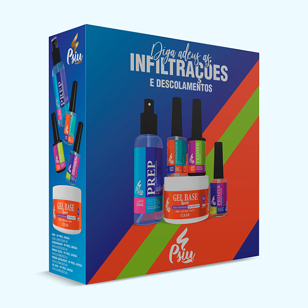 Psiu - Kit Infiltração 5 Produtos