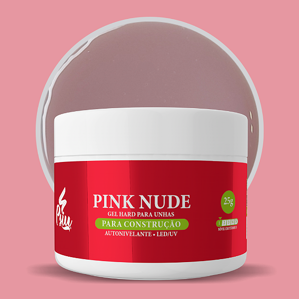 Psiu - Gel Hard Pink Nude 25g