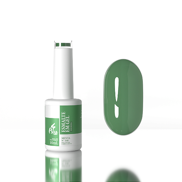 Psiu - Esmalte em Gel Led/UV N° 146 Menta 10ml