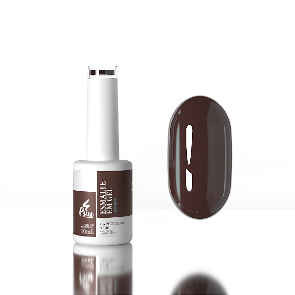Psiu - Esmalte em Gel Led/UV N° 40 Cappuccino 10ml