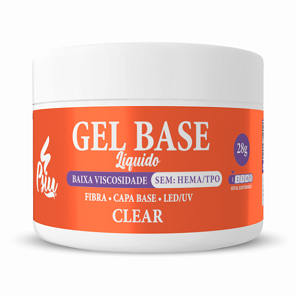 Psiu - Gel Base LIQUIDO Flexível 28g
