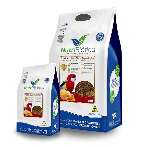 FARINHADA PSITACÍDEOS REPRODUÇÃO