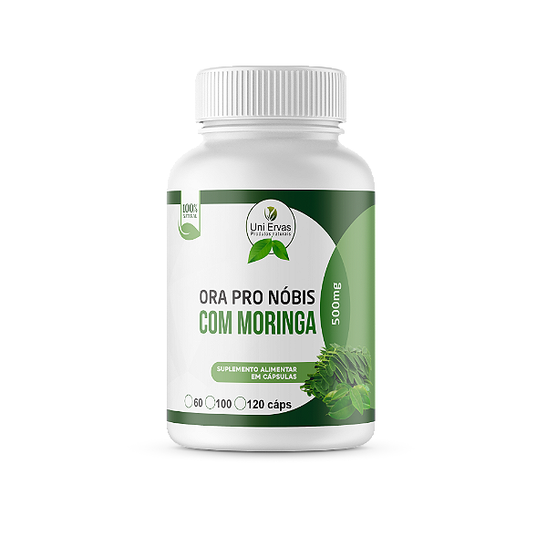 ORA PRO NOBIS C/ MORINGA 500mg 120 CAPS