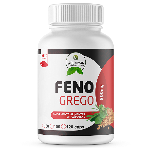 FENO GREGO 500mg 100 CÁPSULAS