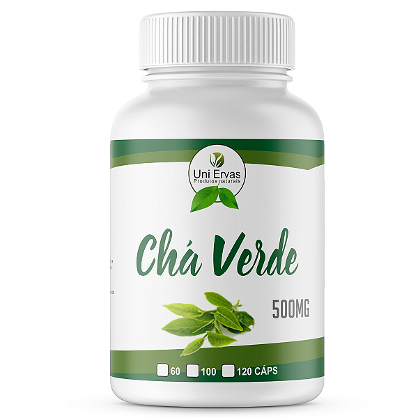 CHÁ VERDE 500MG 120 CÁPSULAS