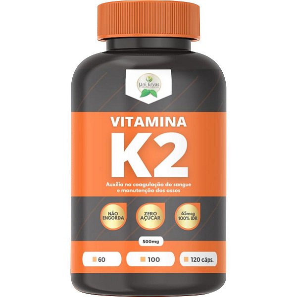 VITAMINA K2 500MG 120 CÁPSULAS