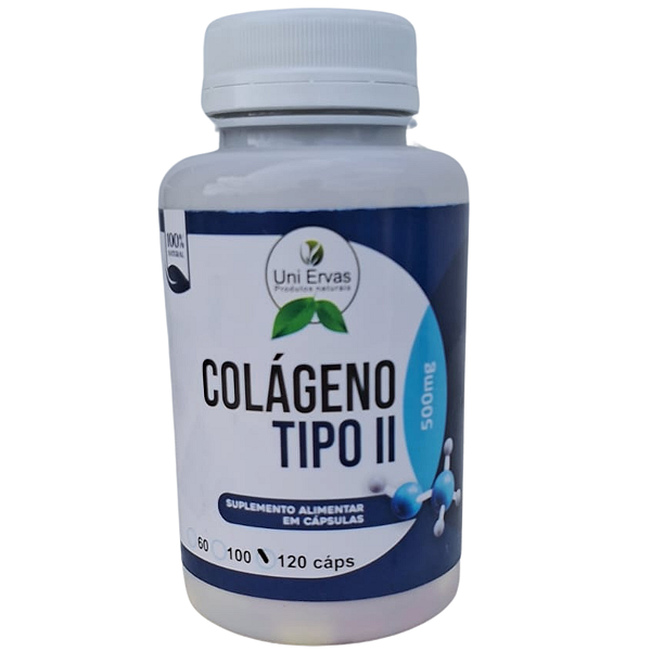 COLÁGENO TIPO 2 500mg 120 CÁPSULAS
