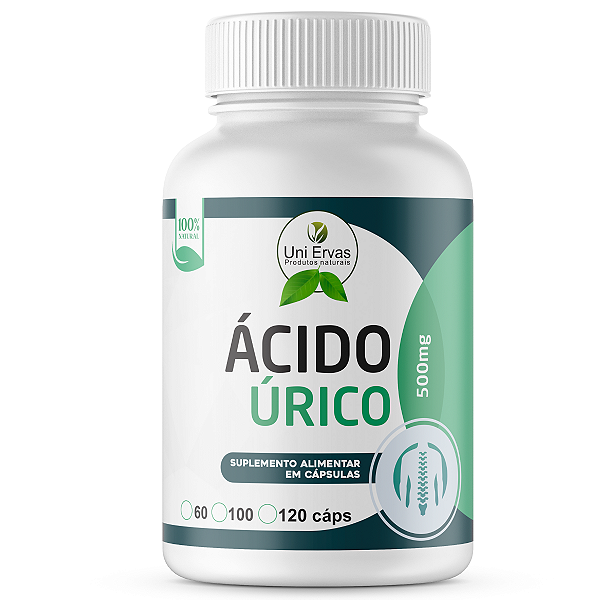 ÁCIDO ÚRICO 500mg 120 CÁPSULAS