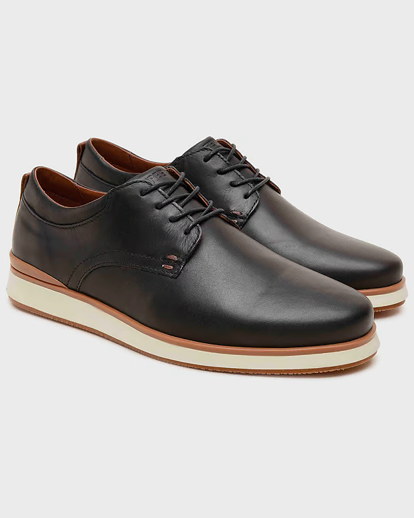 Sapato Masculino Freeway Luca05 3586 Couro Preto