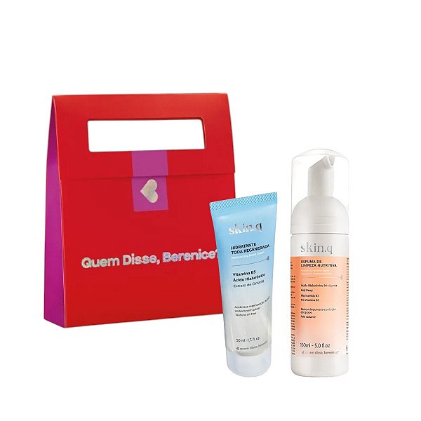 Kit Presente Skin.q Limpa e Hidrata (2 itens) Quem Disse Berenice