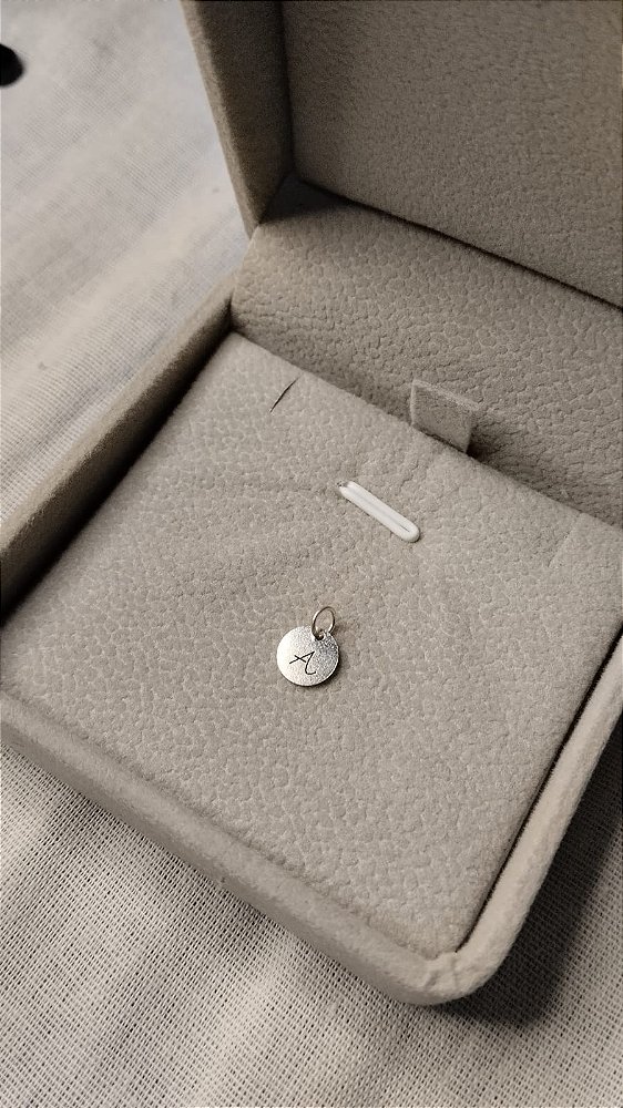 Pingente Inicial - Prata 925