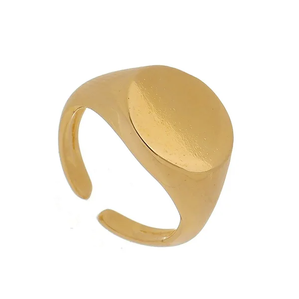 Anel Mindinho Ajustável - Banhado a Ouro 18K