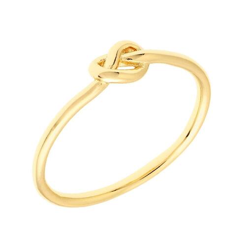 Anel Nozinho - Banhado a Ouro 18K