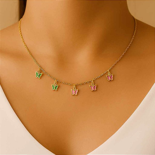 Gargantilha Borboleta