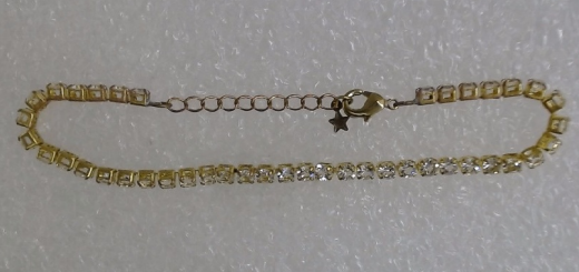 Pulseira de Zircônia Quadrada